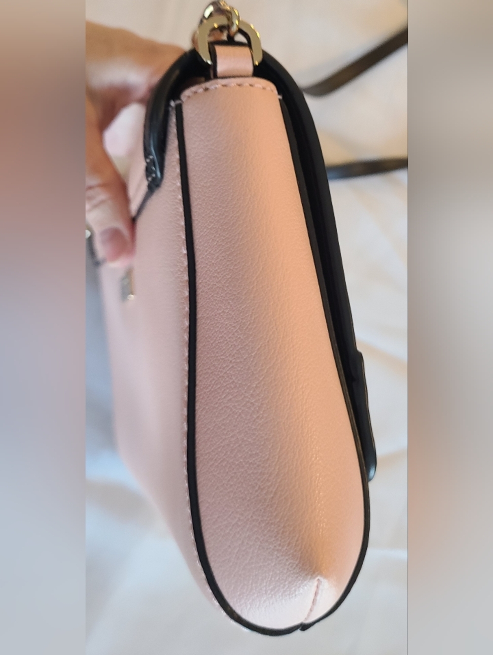 NWT Rare Limited Kate Spade Greer Mayfair Drive Bow Crossbody Bag Pink Black - Picture 15 of 16